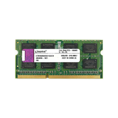 رم لپ تاپ کینگستون مدل 1333 DDR3 PC3 10600S MHz ظرفیت 2 گیگابایت