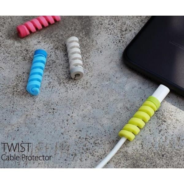 محافظ کابل سیلیکونی فنری 4 تایی PROTECTOR