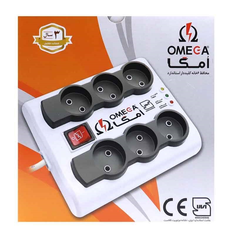 Omega P6000 Voltage Protector Power Strip