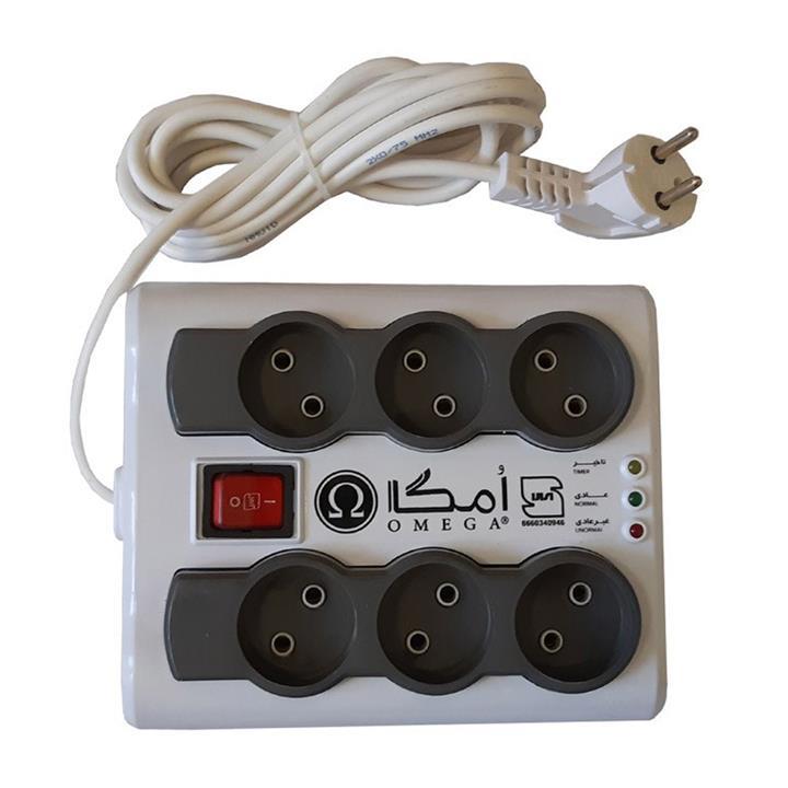 Omega P6000 Voltage Protector Power Strip