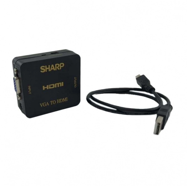 Sharp VGA to HDMI Converter