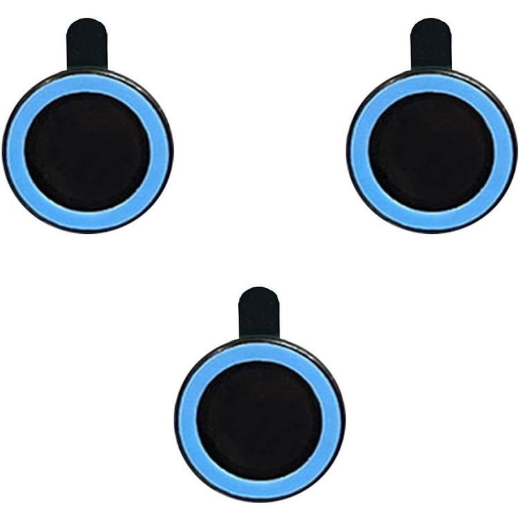 محافظ لنز دوربین مدل رینگی شبرنگ مناسب برای گوشی موبایل اپل Iphone 12/12pro/11/11pro/11promax