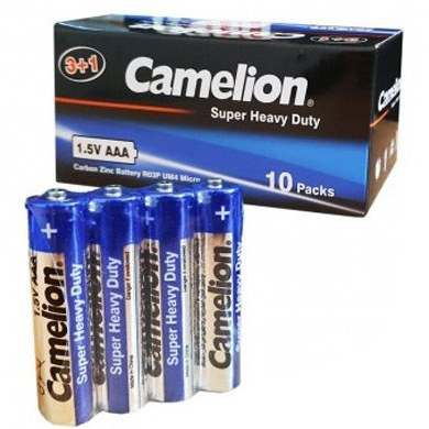 باتری نیم قلم Camelion مدل R03P بسته بندی 4 تایی