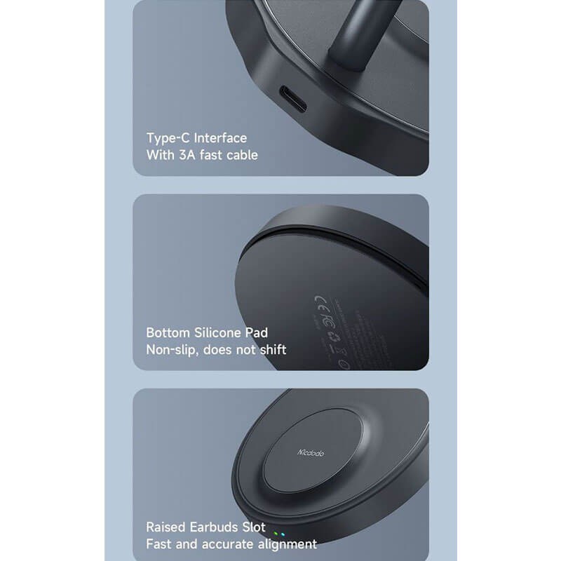 mcdodo CH-2151 2 In 1 Wireless Charger