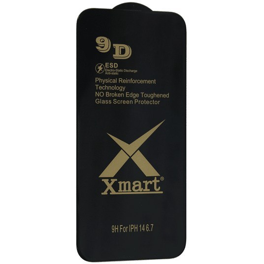 گلس گوشی Full Cover X Mart 9D-ESD برای iPhone 13/13 Pro/14