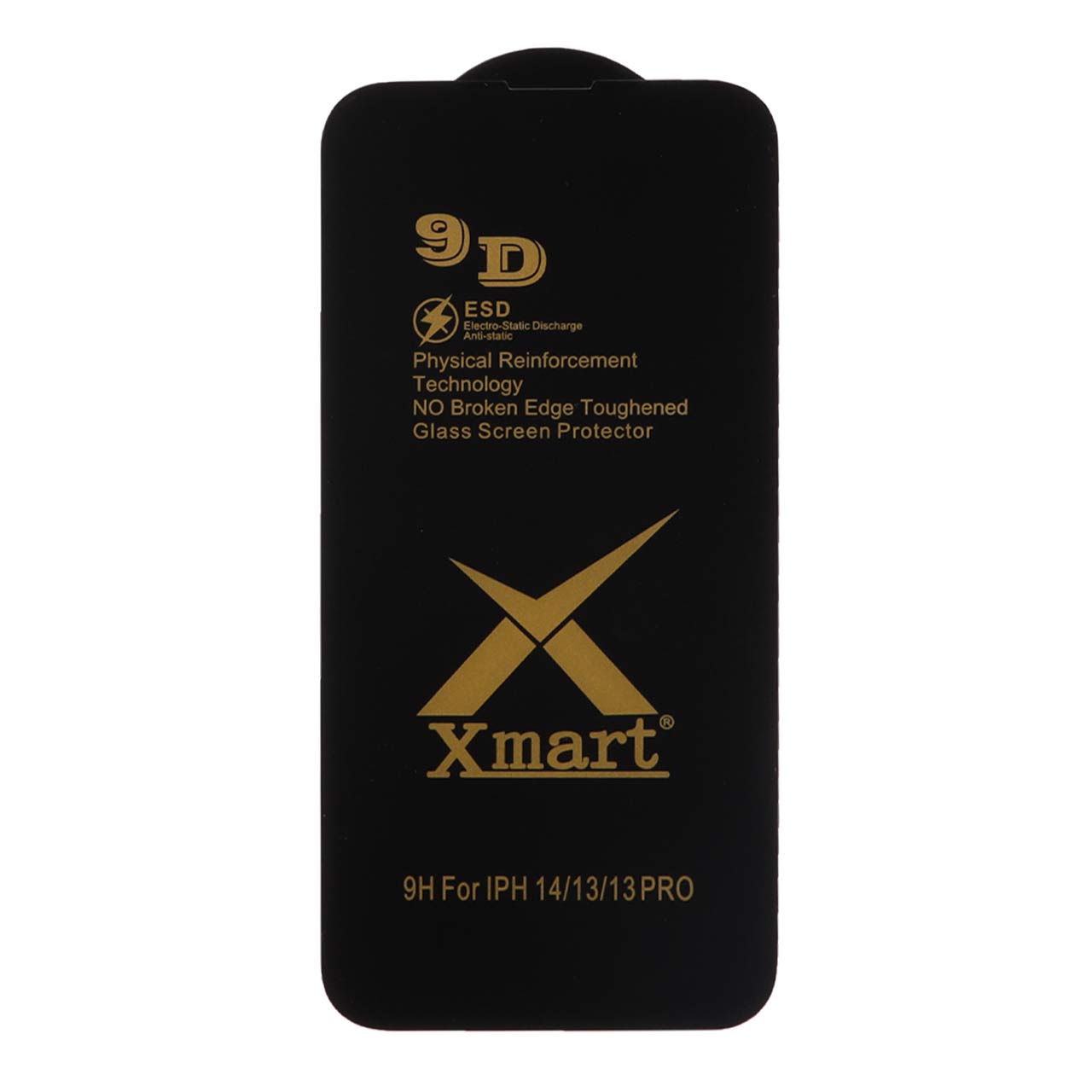 گلس گوشی Full Cover X Mart 9D-ESD برای iPhone 13/13 Pro/14