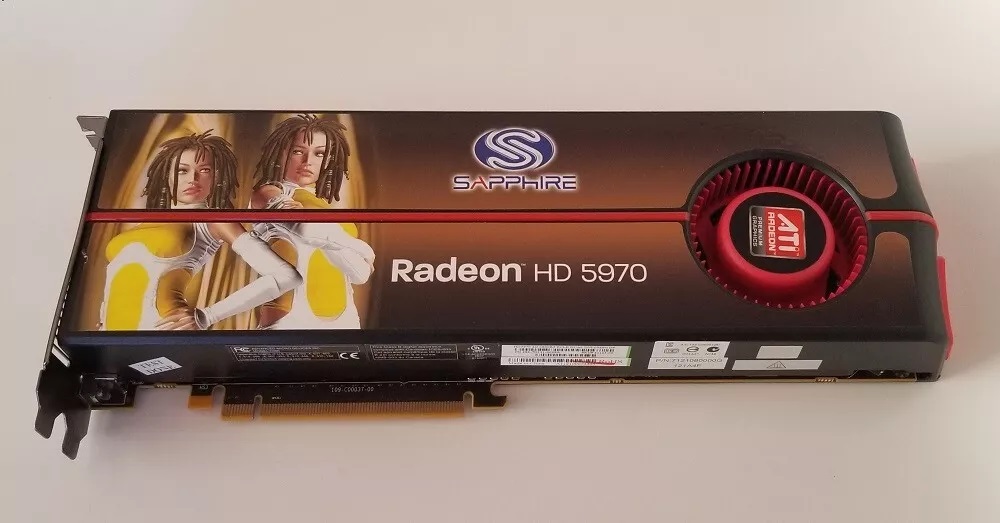 کارت گرافیک SAPPHIRE Radeon HD 5970 2GB