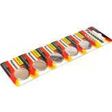 باتری سکه ای پاناسونیک مدل CR2032 بسته 5 عددی