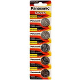 Panasonic CR2032 coin battery, pack of 5