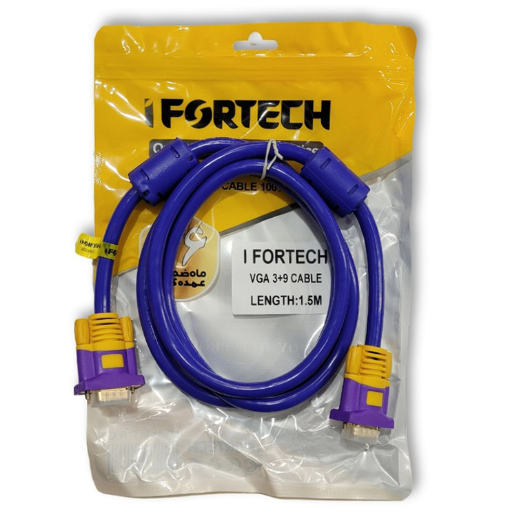 کابل VGA 3+9 طول 1.5 متر Ifortech