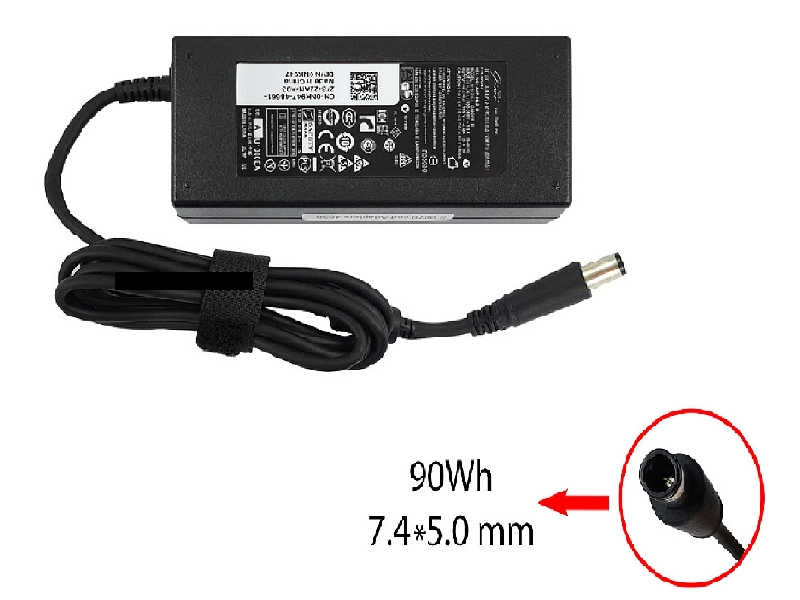 آداپتور لپ تاپ Dell 19.5V 4.62A Gimo Plus مستطیلی