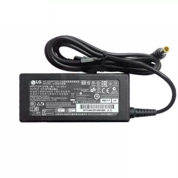 شارژر LCD LG 32W 19V 1.7A فیش 6.5x4.4mm میلی متر