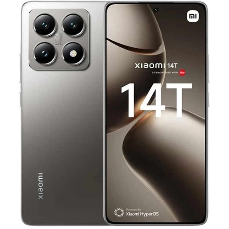 Xiaomi 14T Mobile Phone Dual SIM Storage 512GB And 12GB RAM titan black