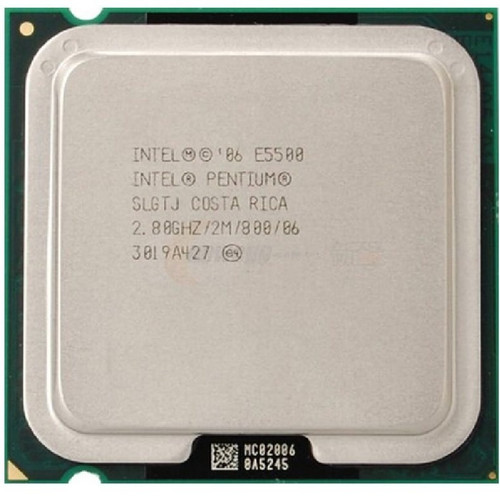 سی پی یو اینتل پنتیوم E5500