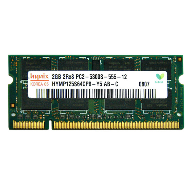 رم لپ تاپ 2 گیگ Hynix DDR2-667-5300 MHZ 1.8V