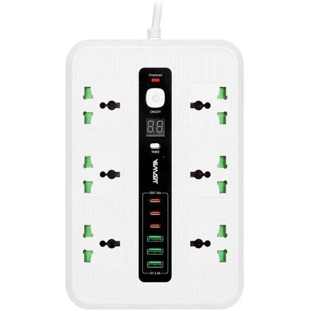 چندراهی برق و شارژر وی اسمارت مدل VS-330