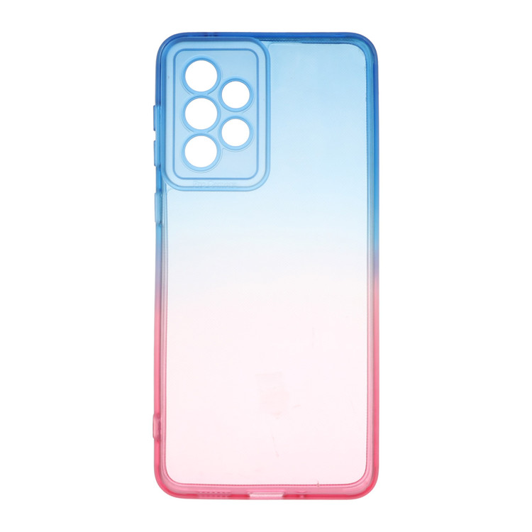 قاب ژله ای دو رنگ ساده محافظ لنزدار Samsung A33