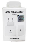 شارژر سامسونگ 45 وات اصل سفید