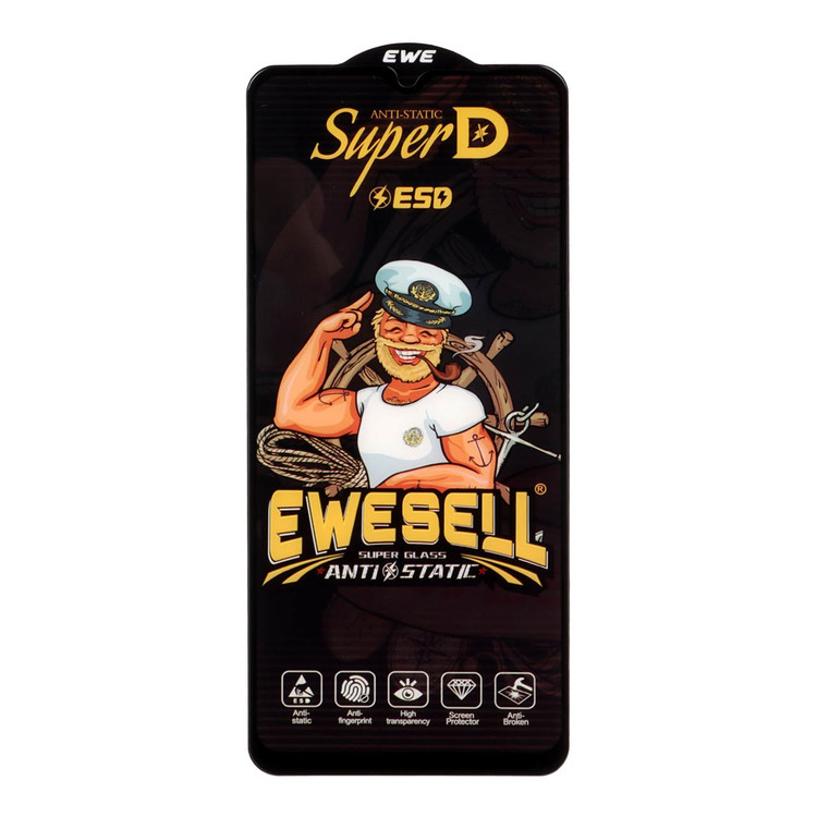 گلس گوشی Full Cover Super D Esd Ewesell برای Samsung A25