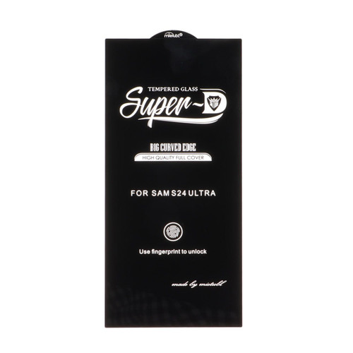 محافظ صفحه نمایش شیشه ای Samsung S24 Ultra – Full Cover Super D Mietubl-ESD