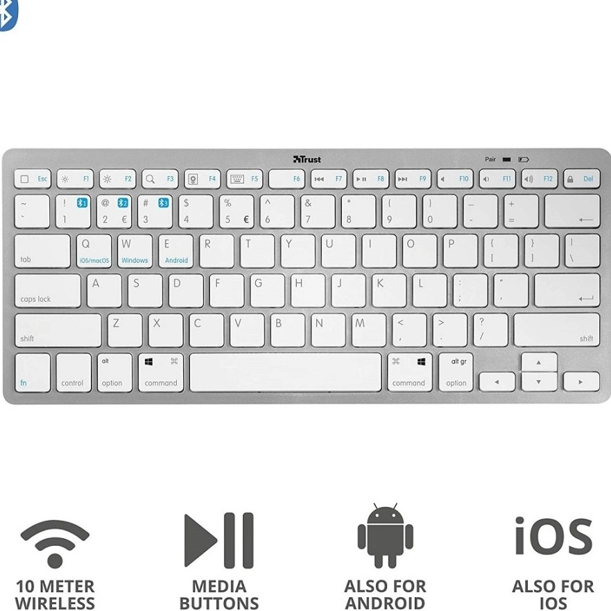 Trust Nado Wireless Bluetooth keyboard