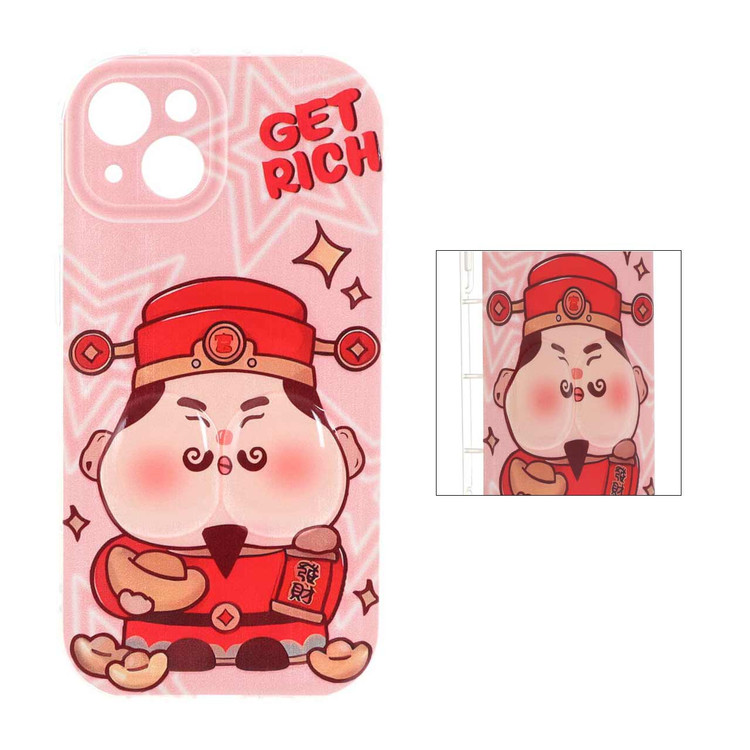 قاب ژله ای لپ دار برجسته Apple iPhone 13 / iPhone 14