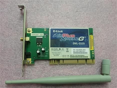 کارت شبکه بیسیم D-Link DWL-G520