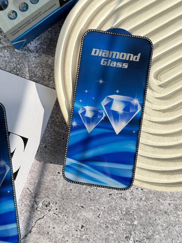 گلس نگین دار DIAMOND