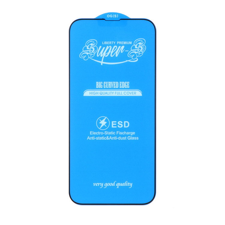 محافظ صفحه نمایش شیشه ای آنتی استاتیک مات Full Cover Super S-OG مدل Iphone 13 Pro Max / 14 Plus
