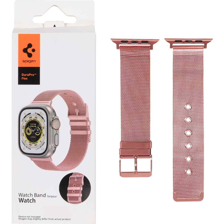 بند اورجینال میلانس سایز 42/44/45/46/49 میلیمتری - صورتی (پک دار)