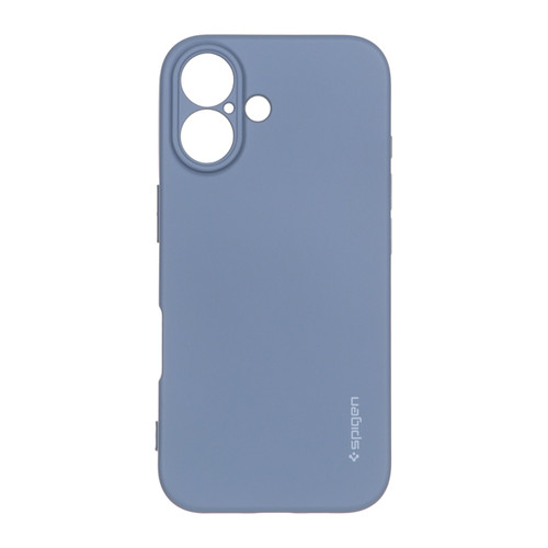 قاب گوشی iPhone 16 آیفون سیلیکونی Spigen اورجینال داخل پارچه ای محافظ لنز دار