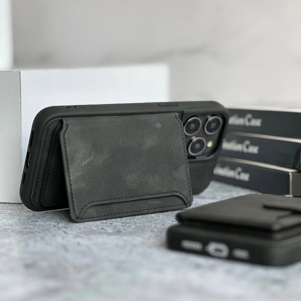 کاور ادموندز Edmonds جاکارتی دار چرمی مناسب برای گوشی موبایل آیفون 16 پرومکس