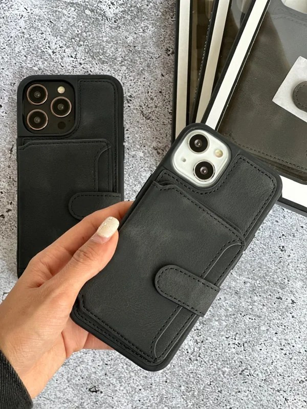 قاب چرمی جاکارتی دار مدل Edmonds مناسب گوشی آیفون - IPhone 13