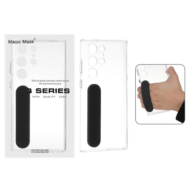 قاب اورجینال Q Series فینگر بند کشی سیلیکونی Samsung Galaxy S23 Ultra