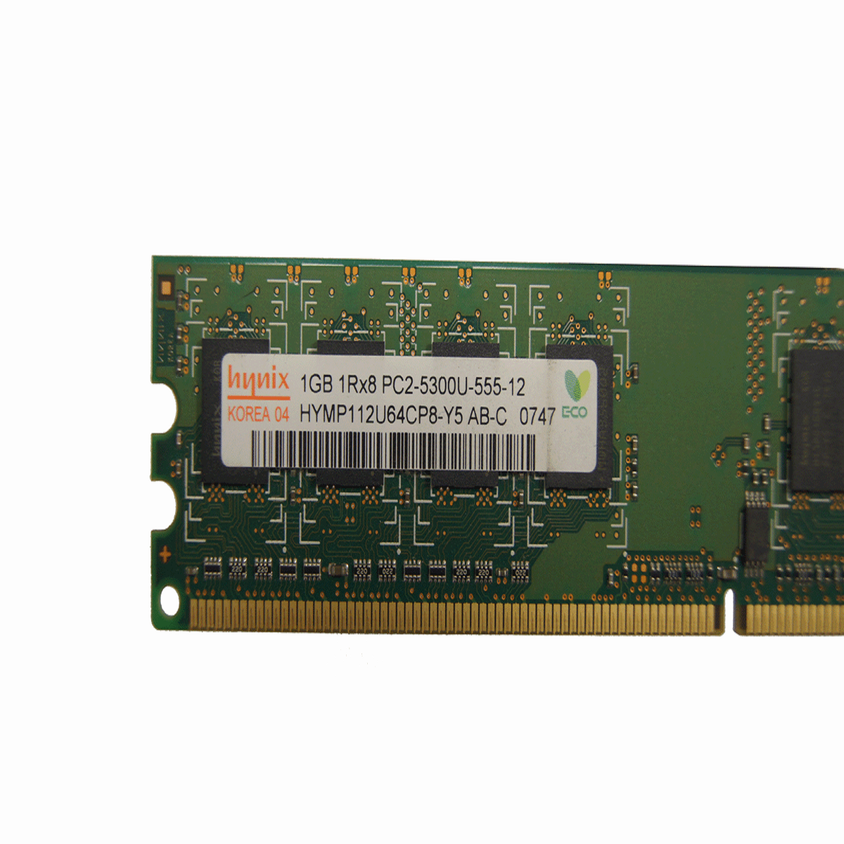 1GB 1RX8 PC2-5300U-555-12