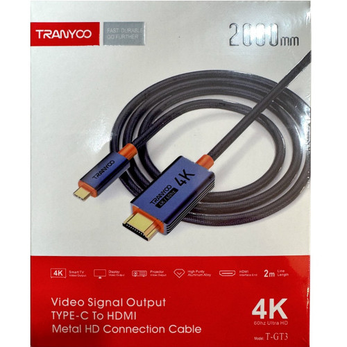 کابل Type-C به HDMI ترانیو مدل T-GT3