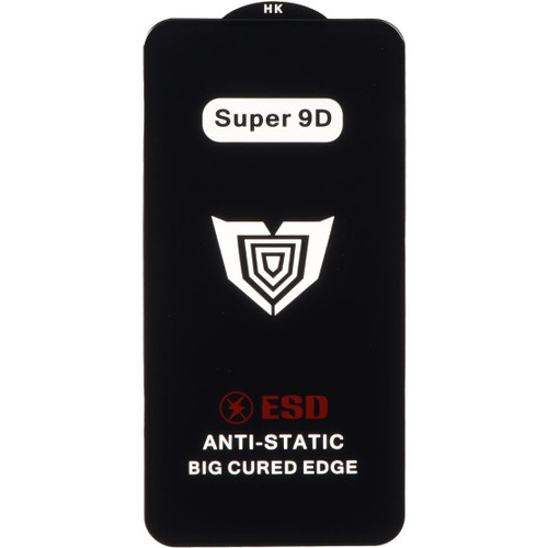 محافظ صفحه نمایش شیشه ای Full Cover ESD Anti Static - Super 9D مدل Samsung Galaxy S25 FE / S24 FE / A56 / A36