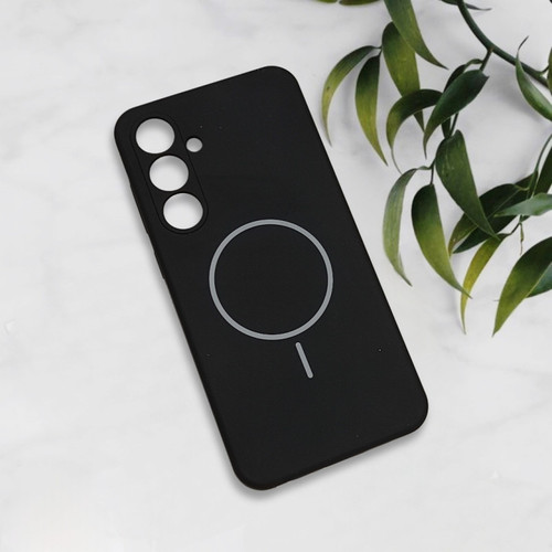 قاب سیلیکونی اورجینال طرح مگ سیف Samsung S24 FE