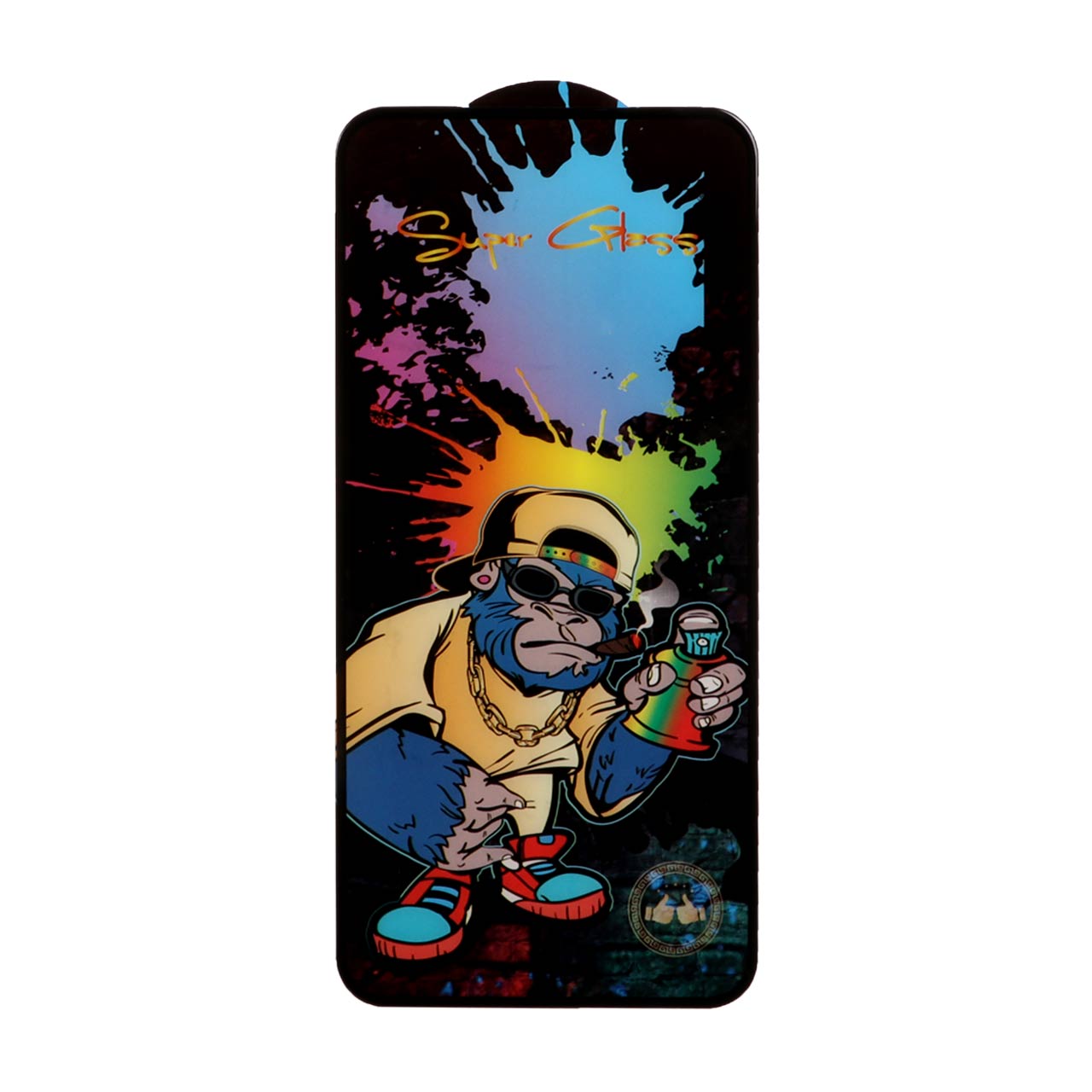 محافظ صفحه نمایش شیشه ای Full Cover Super glass Monkey مدل Xiaomi Redmi Note 13 4G