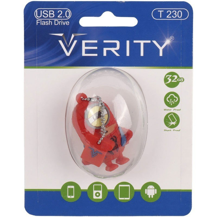 فلش مموری عروسکی وریتی مدل T230 ظرفیت 32 گیگابایت