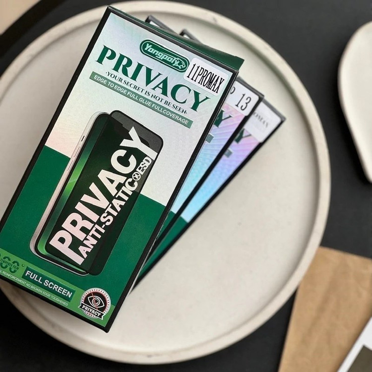 Apple iPhone 15 Pro Max Privacy Anti Static ESD Glass