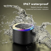 اسپیکر بلوتوثی شارژی Yesido مدل YSW25 ، دارای درگاه AUX، نورپردازی RGB