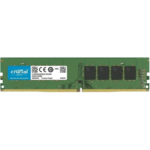 رم کامپیوتر کروشیال تک کاناله مدل CT8 فرکانس 2666 مگاهرتز DDR4 تایمینگ CL19 حافظه 8 گیگابایت