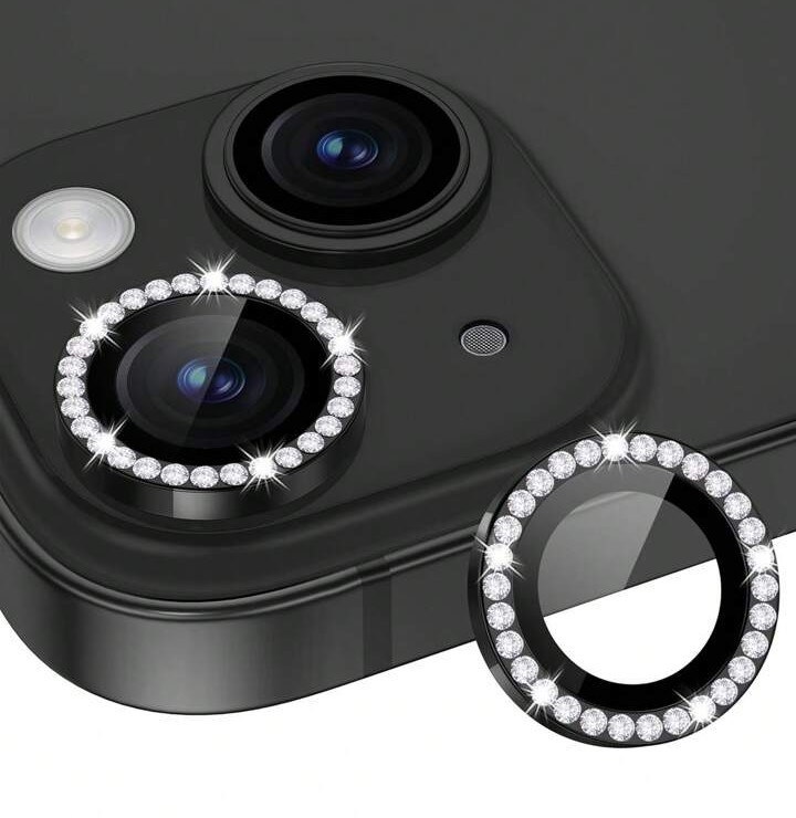 پیشنویس محافظ لنز نگین دار آیفون 15