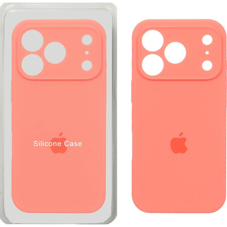 قاب سیلیکونی پاک کنی محافظ لنزدار اورجینال Apple iPhone 17 Pro