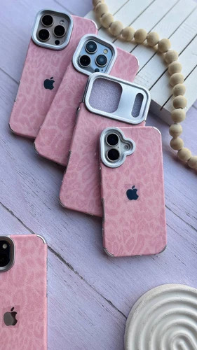 Leopard Luxe 13 pro pink