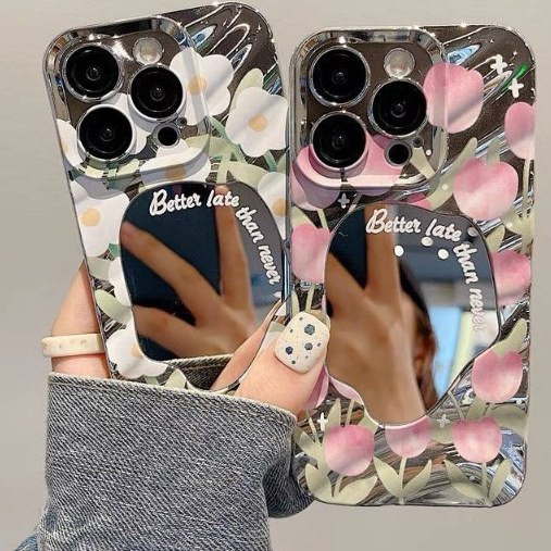 tulip phone cover with mirror for 12 promax