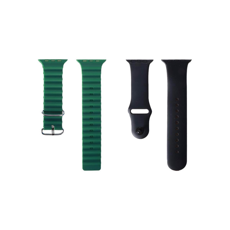 پک ساعت هوشمند KEQIWEAR مدل KW27 Max رنگ مشکی