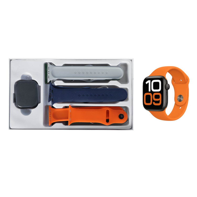 پک ساعت هوشمند KEQIWEAR مدل KW27 Max رنگ مشکی