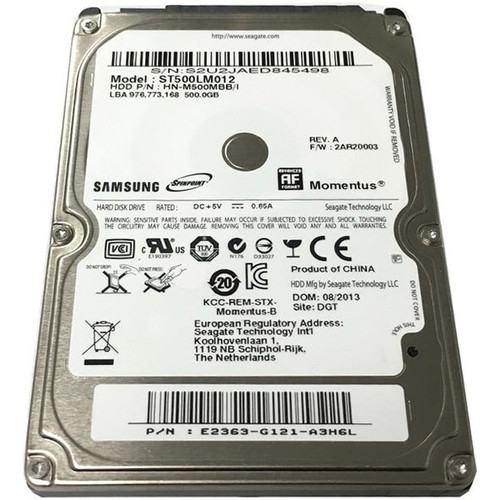 هارد دیسک لپ تاپ سامسونگ مدل ST500LM012 ظرفیت 500 گیگابایت